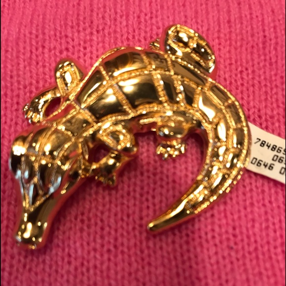 St. John’s Jewelry - St. John’s alligator brooch.